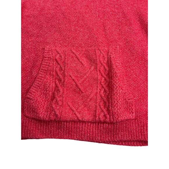 CAbi Sidekick Hoodie Sweater Pink Frost White Medium Fall 2023 Pocket - Picture 2 of 8